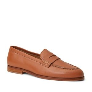 New Bruno Magli Lixia Loafer Cognac Sz 9
